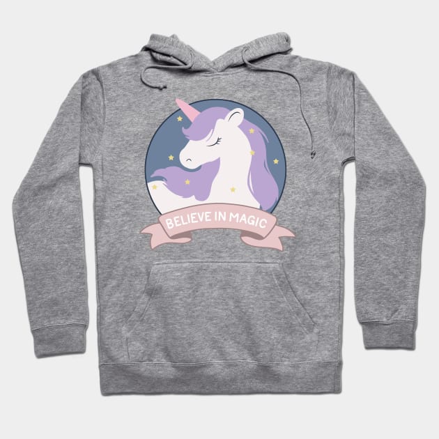 Unicorn Hoodie by valentinahramov